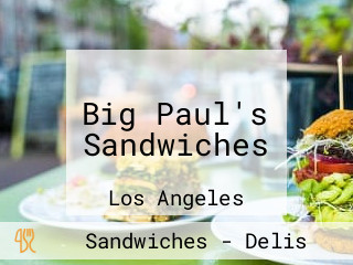 Big Paul's Sandwiches