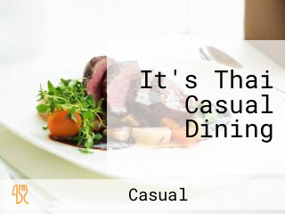 It's Thai Casual Dining