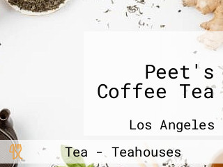 Peet's Coffee Tea