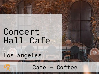 Concert Hall Cafe