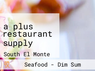 a plus restaurant supply