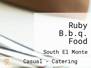 Ruby B.b.q. Food