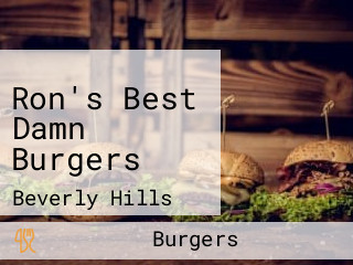 Ron's Best Damn Burgers