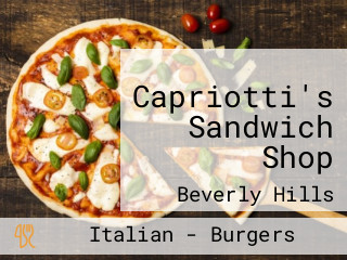 Capriotti's Sandwich Shop