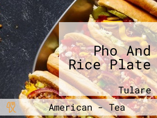 Pho And Rice Plate