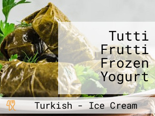 Tutti Frutti Frozen Yogurt