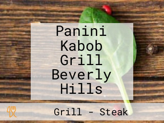 Panini Kabob Grill Beverly Hills