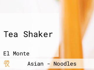 Tea Shaker