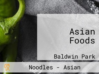 Asian Foods