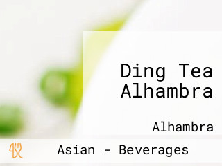 Ding Tea Alhambra