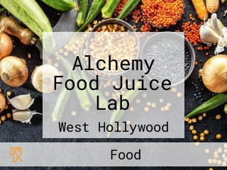 Alchemy Food Juice Lab