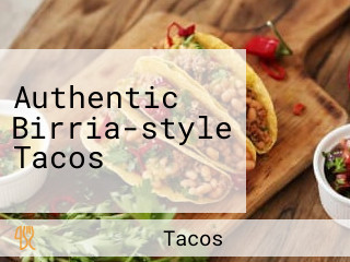 Authentic Birria-style Tacos