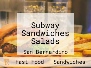 Subway Sandwiches Salads