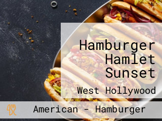 Hamburger Hamlet Sunset