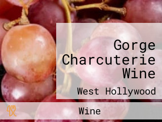 Gorge Charcuterie Wine