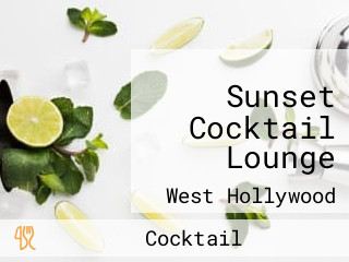 Sunset Cocktail Lounge