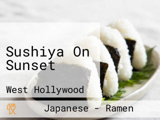 Sushiya On Sunset