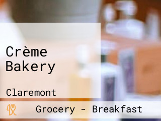 Crème Bakery