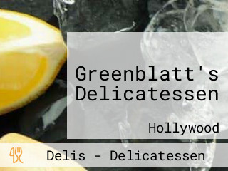 Greenblatt's Delicatessen