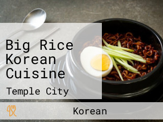 Big Rice Korean Cuisine