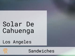 Solar De Cahuenga