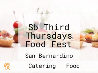 Sb Third Thursdays Food Fest