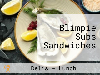 Blimpie Subs Sandwiches