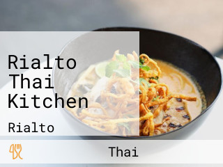 Rialto Thai Kitchen