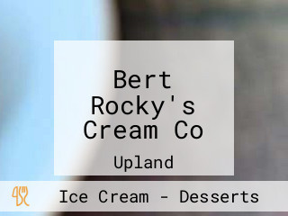 Bert Rocky's Cream Co