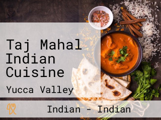 Taj Mahal Indian Cuisine