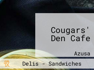 Cougars' Den Cafe