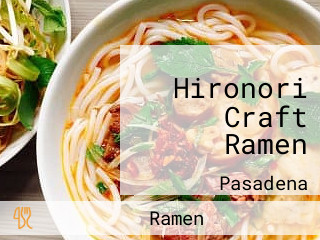 Hironori Craft Ramen