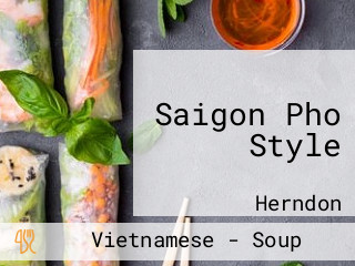 Saigon Pho Style