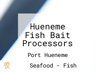 Hueneme Fish Bait Processors