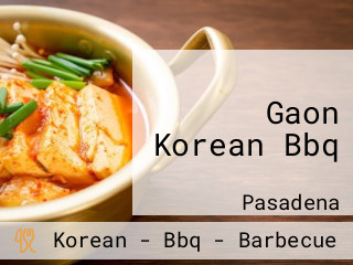 Gaon Korean Bbq