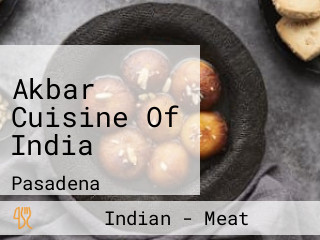 Akbar Cuisine Of India