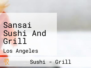 Sansai Sushi And Grill