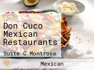 Don Cuco Mexican Restaurants