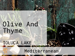 Olive And Thyme