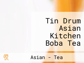 Tin Drum Asian Kitchen Boba Tea The Collection At Fo