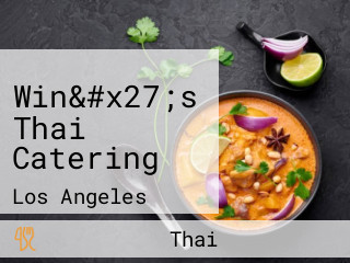 Win&#x27;s Thai Catering