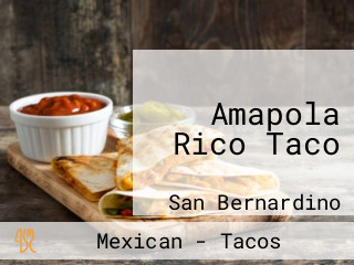 Amapola Rico Taco