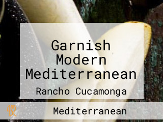 Garnish Modern Mediterranean