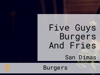 Five Guys Burgers And Fries