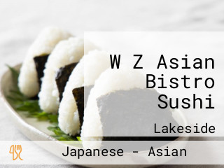 W Z Asian Bistro Sushi