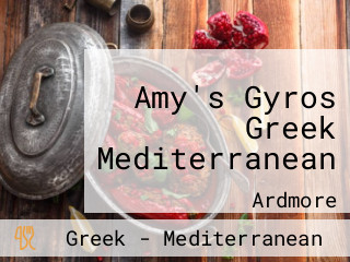 Amy's Gyros Greek Mediterranean