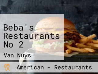 Beba's Restaurants No 2