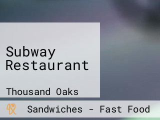 Subway Restaurant