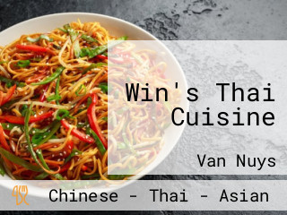 Win's Thai Cuisine