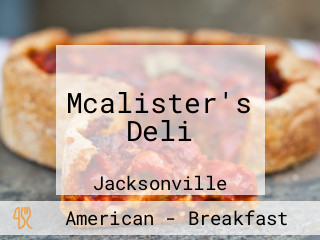 Mcalister's Deli